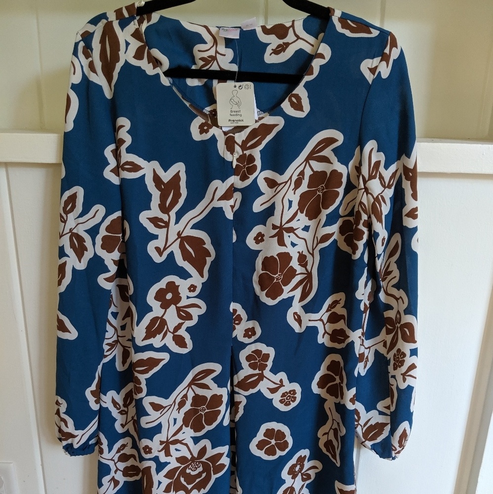 Prenatal nursing dress